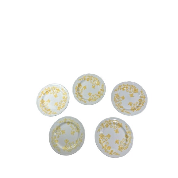 VTG Royal Staffordshire Windsong Ironstone Salad Plate J & G Meakin 7” Set Of 5 - Picture 4 of 6